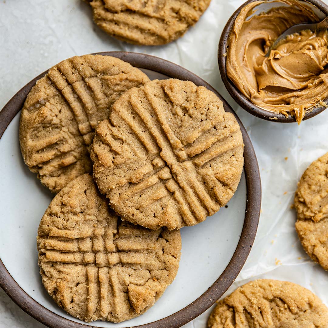 Classic Peanut Butter Cookies (Box of 12)
